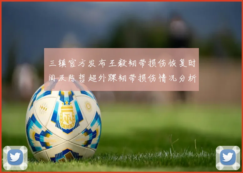 三镇官方发布王毅韧带损伤恢复时间及陈哲超外踝韧带损伤情况分析